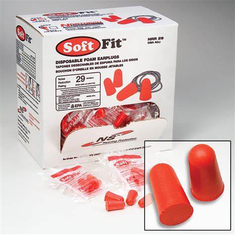 Shop Supplies. Soft Fit Ear Plugs - non-allergenic, Uncorded _ NS117-21673